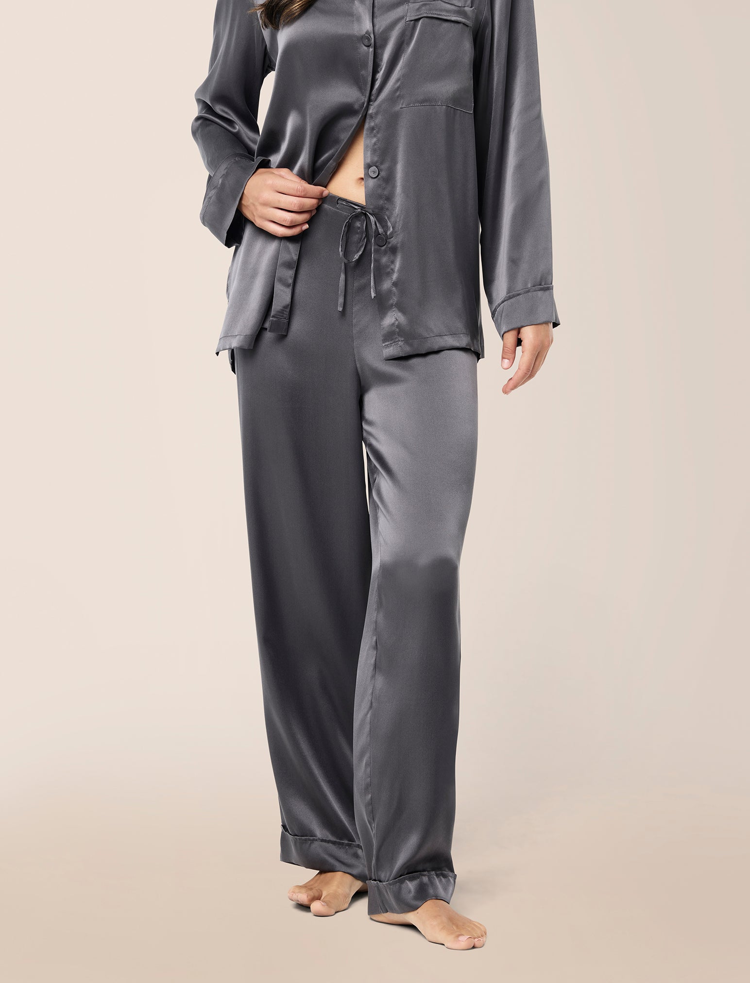 Audrey Washable Silk Full Length PJ