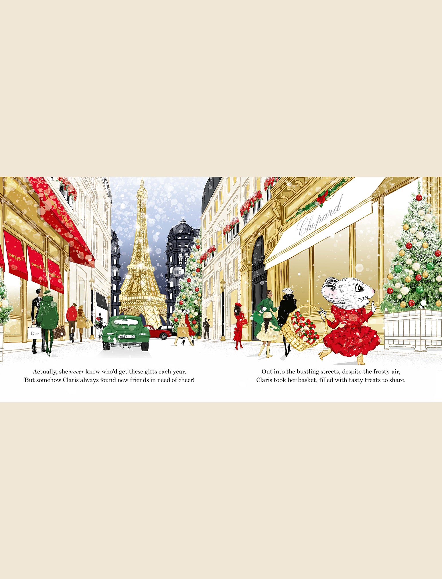 Claris The Mouse Christmas Surprise Book