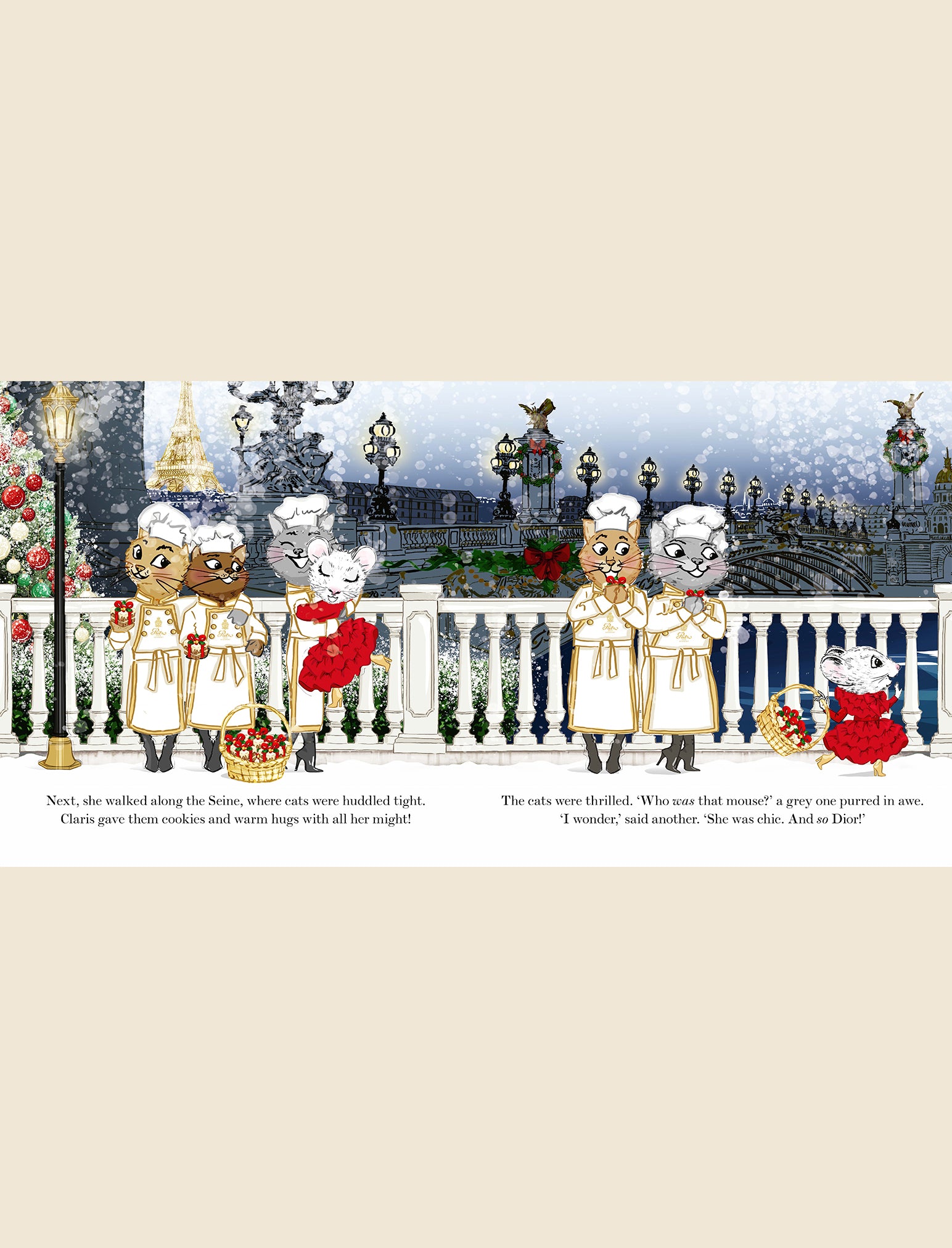 Claris The Mouse Christmas Surprise Book