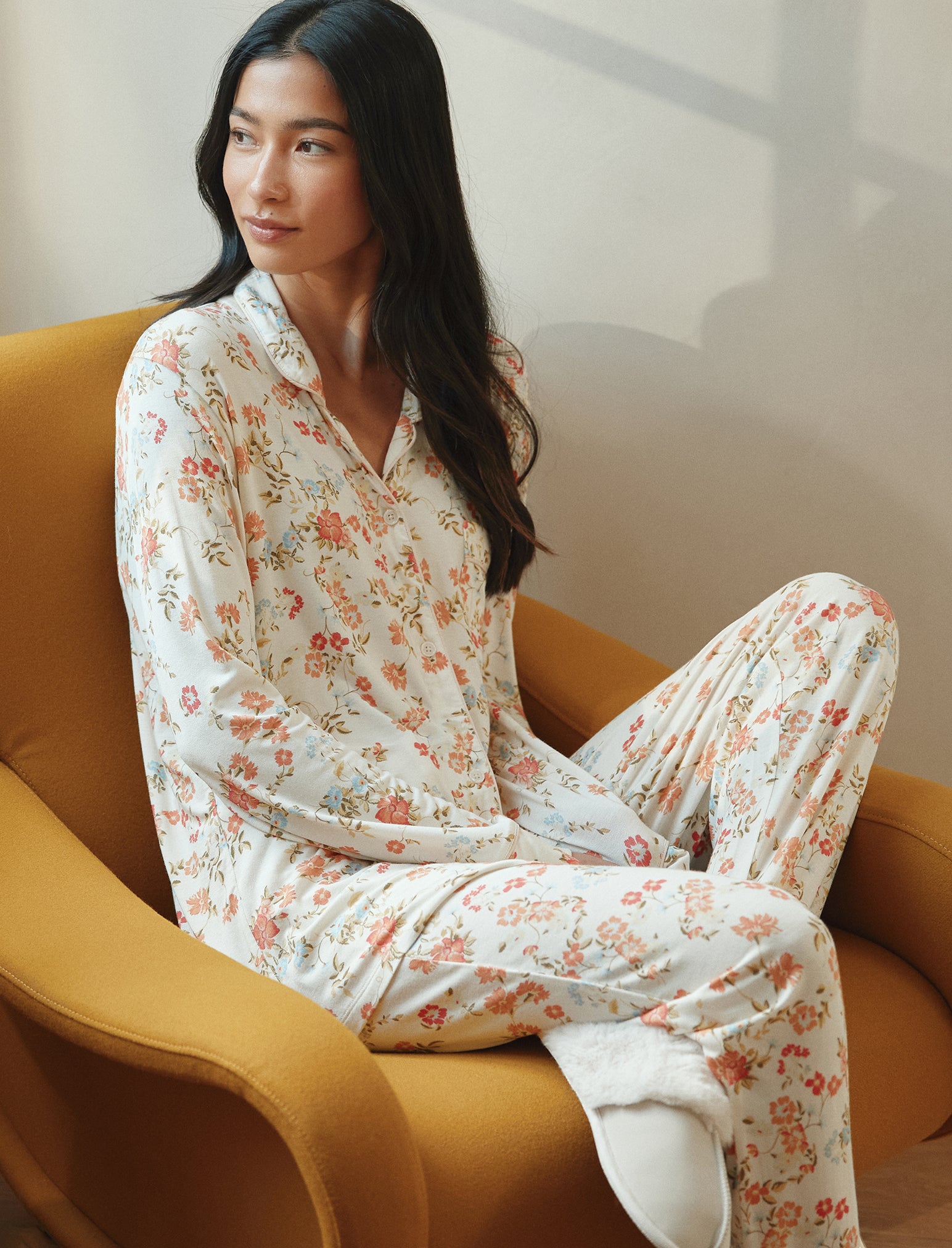 Kate Modal Soft Full Length PJ Set
