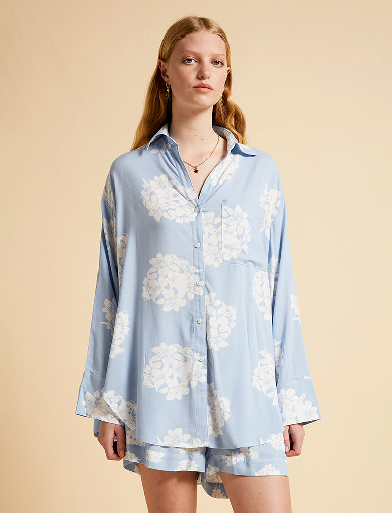 Karen Walker Flower Ball Oversized Shirt