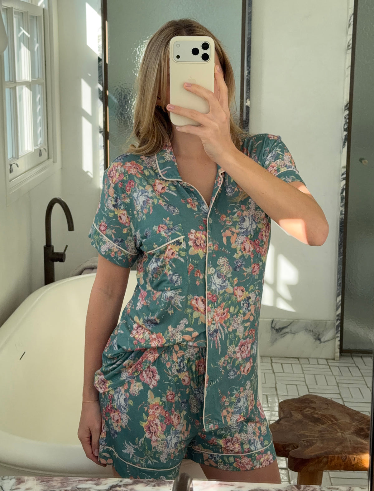 Kate Modal Soft Boxer PJ Set