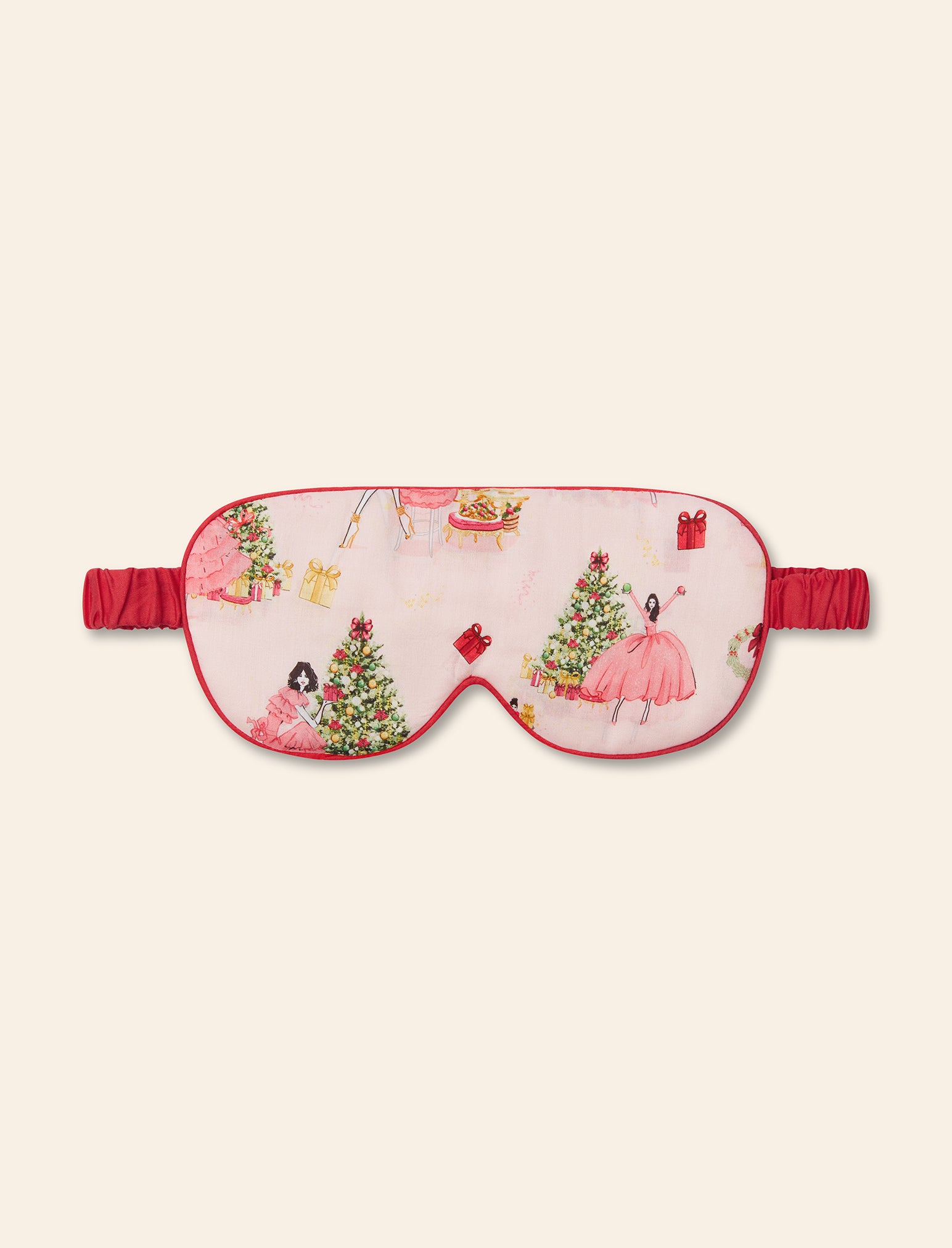 Claris The Mouse & Christmas Surprise Reversible Eye Mask