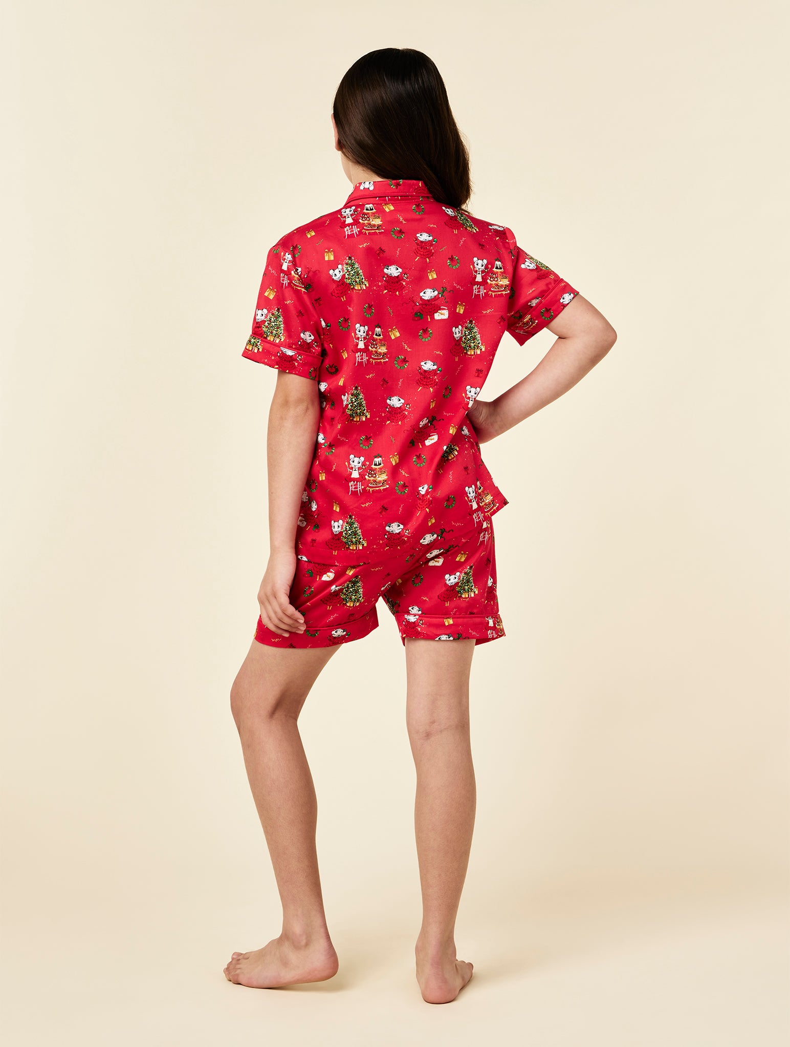 Claris The Mouse Kids Boxer PJ Set