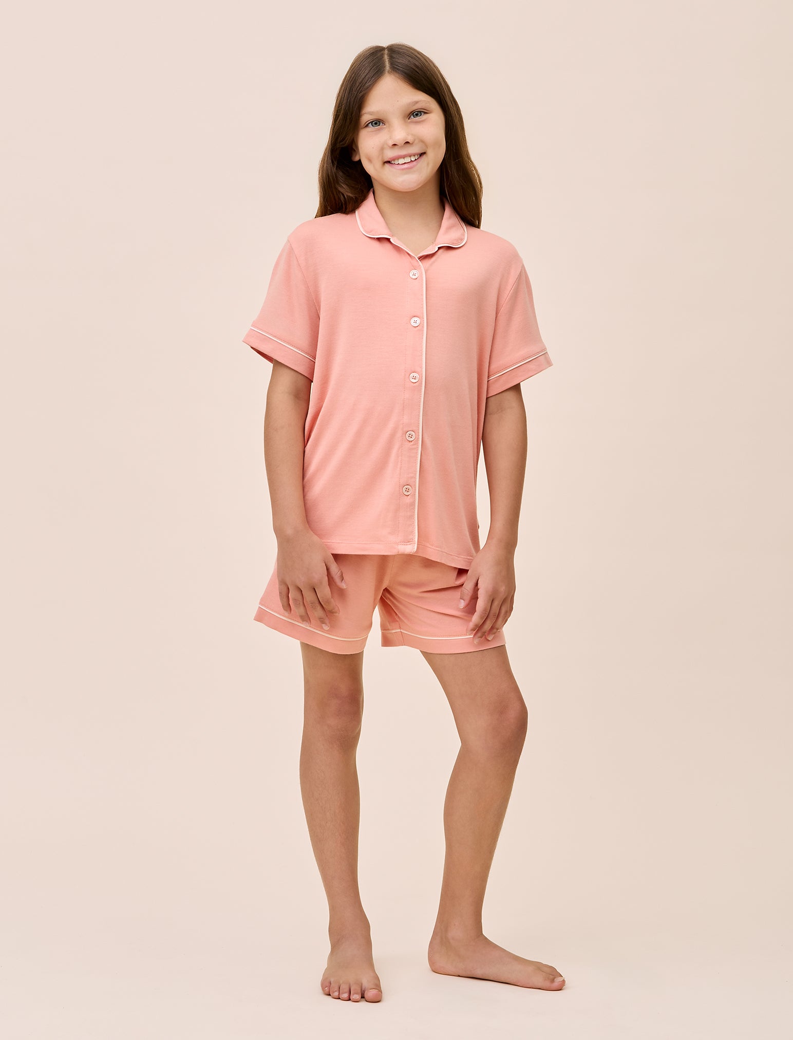 Molly Sims Kids Modal Soft Boxer PJ Set
