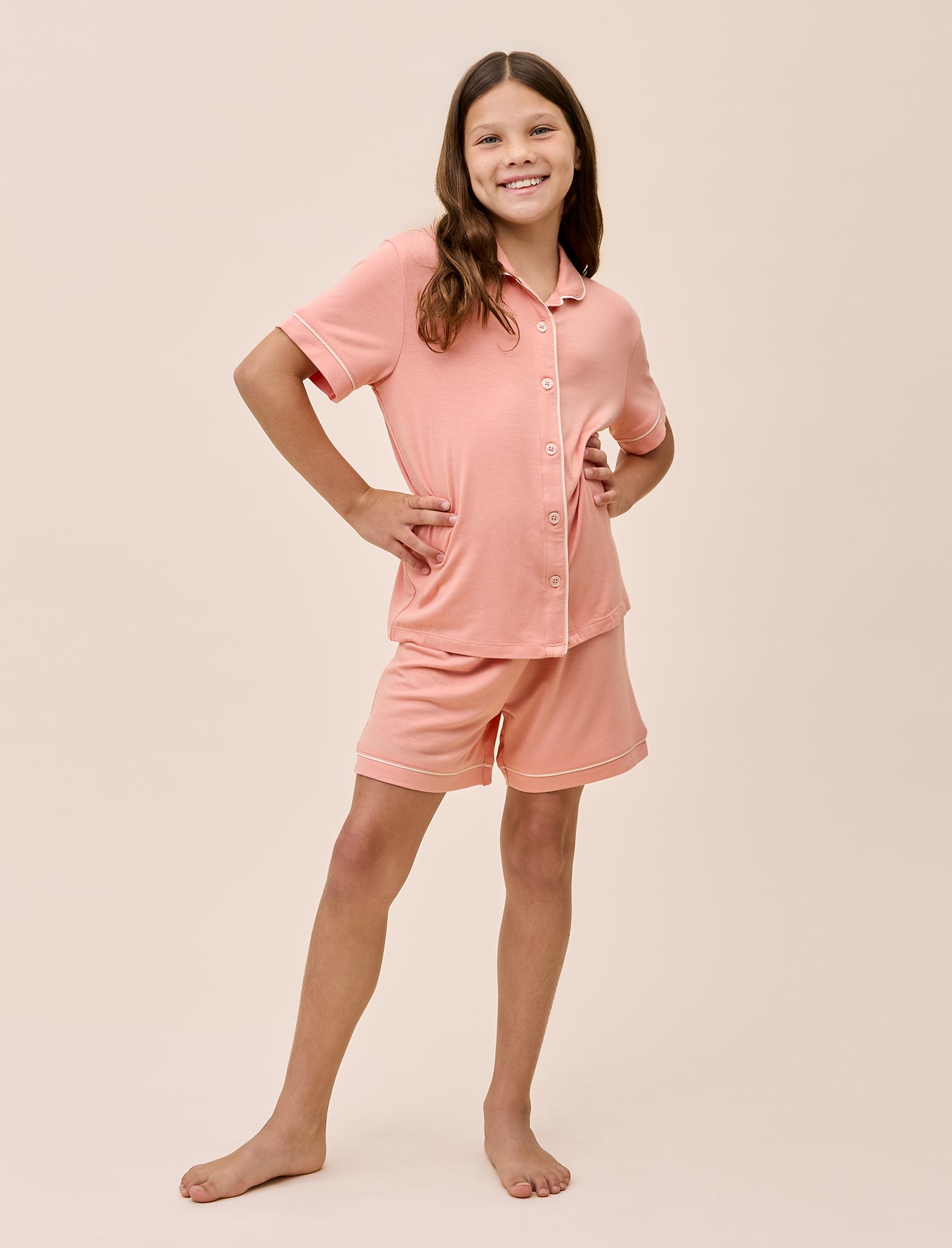 Molly Sims Kids Modal Soft Boxer PJ Set