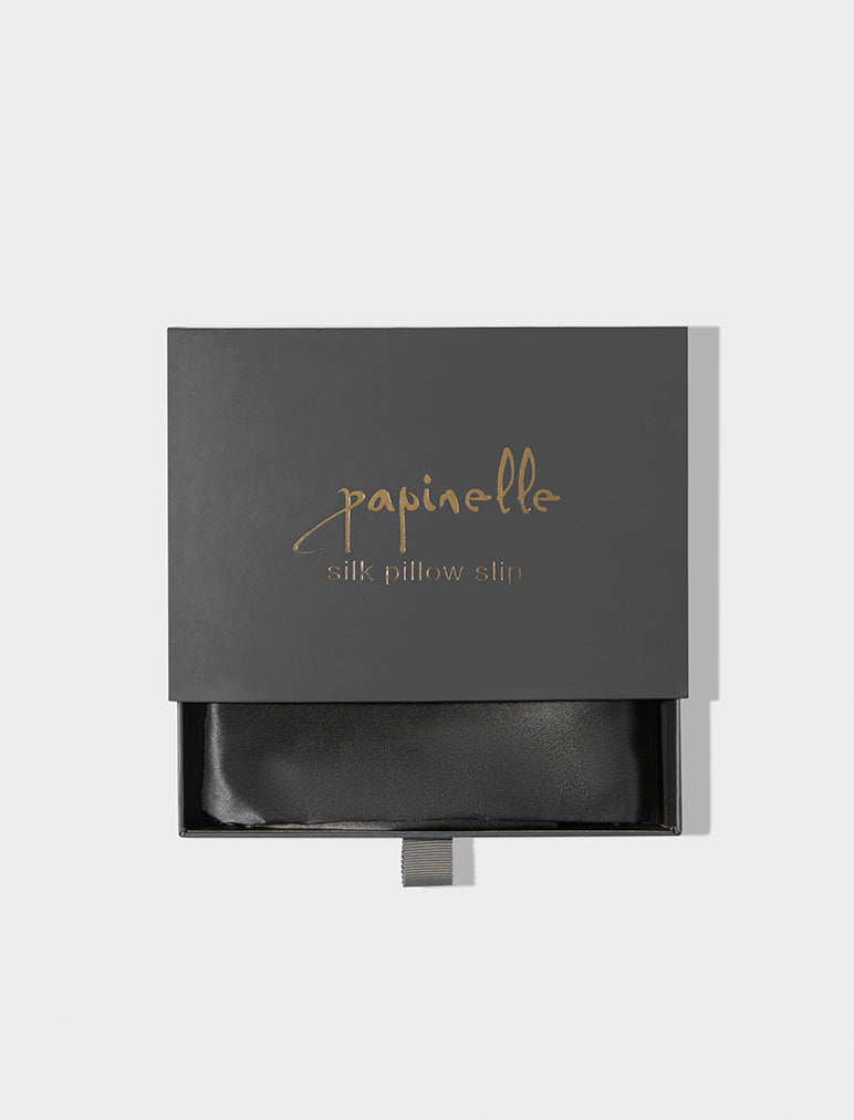 Audrey Boxed Mulberry Silk Pillow Slip Papinelle Sleepwear AU