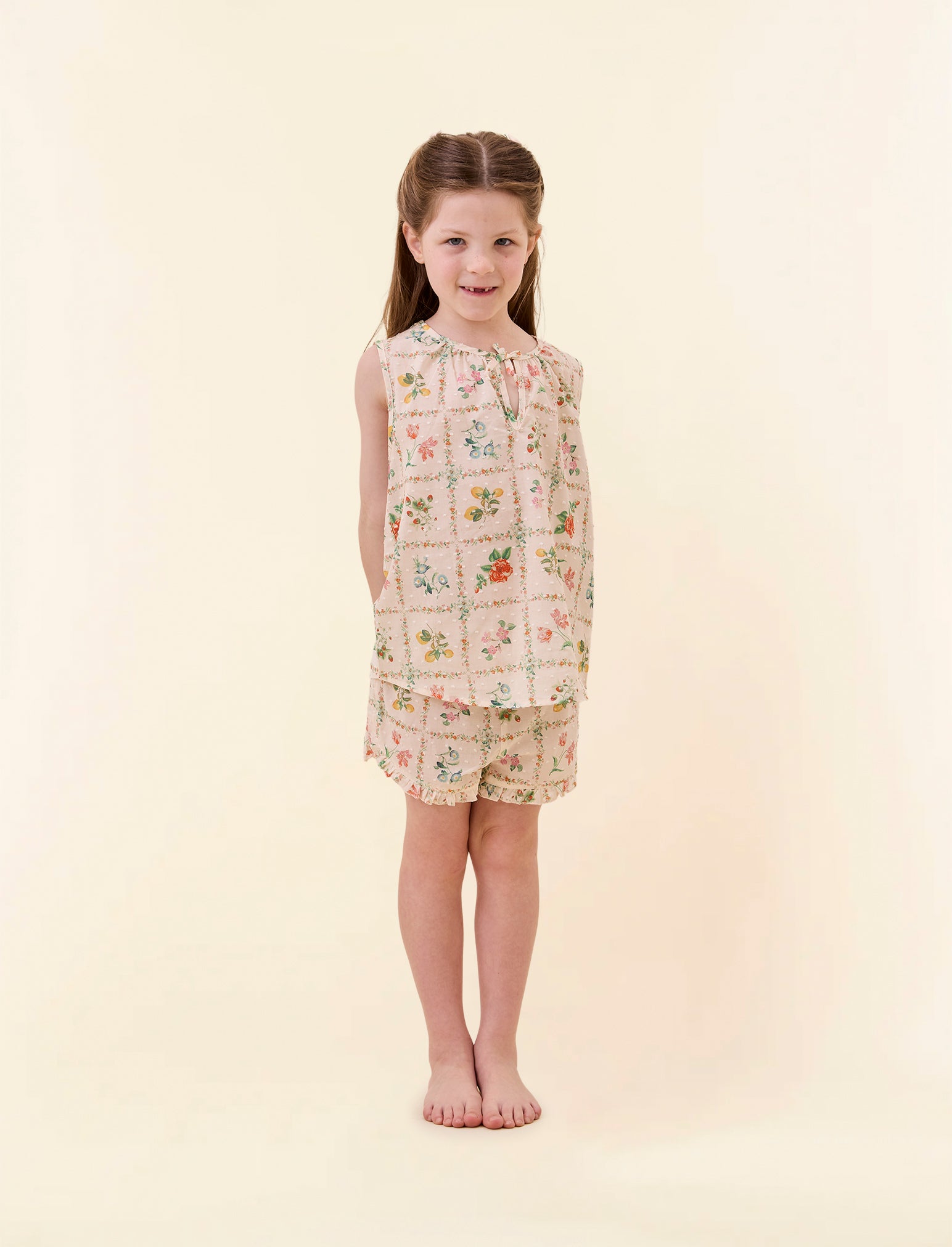 Kids Evie Frill Cami and Short Set