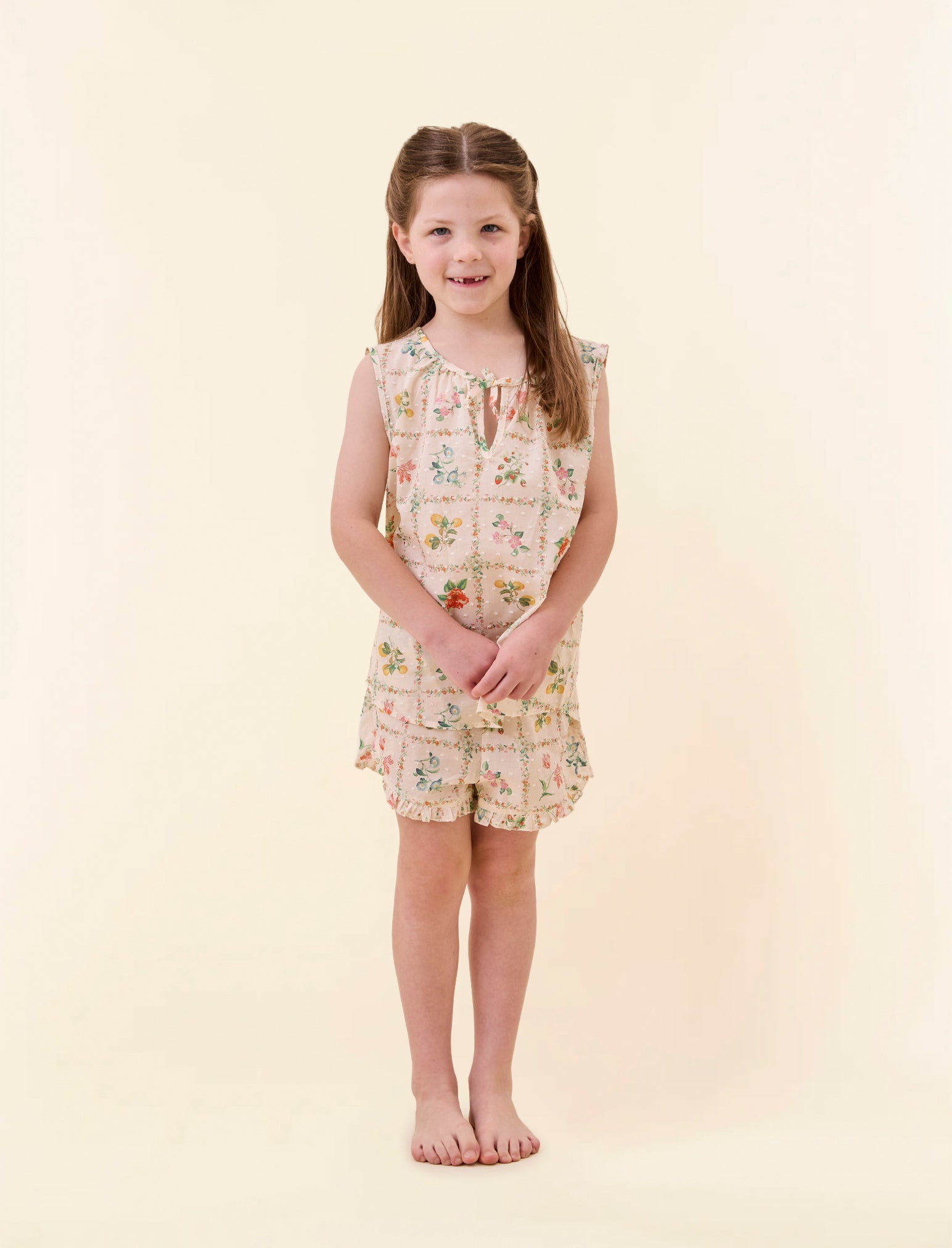 Kids Evie Frill Cami and Short Set
