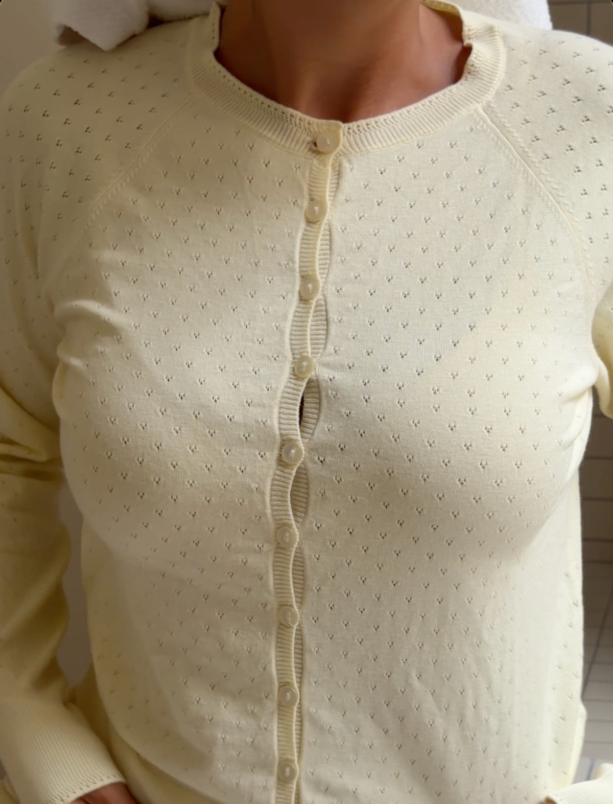 Olivia Pointelle Cardi