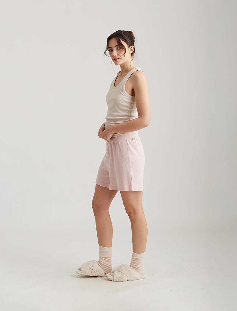 Pia Cotton Modal Pull On Shorts