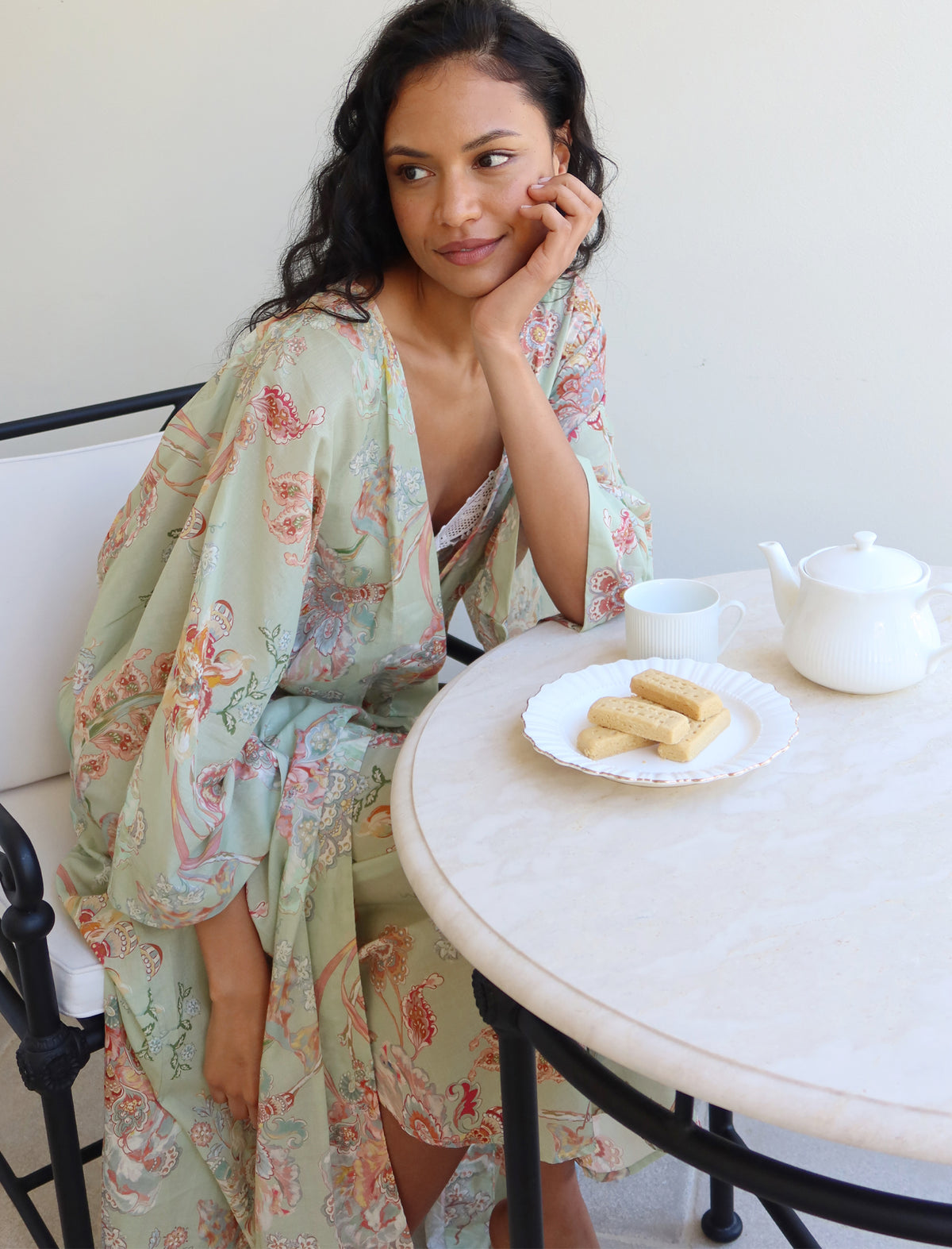 Coco Kimono Maxi Robe