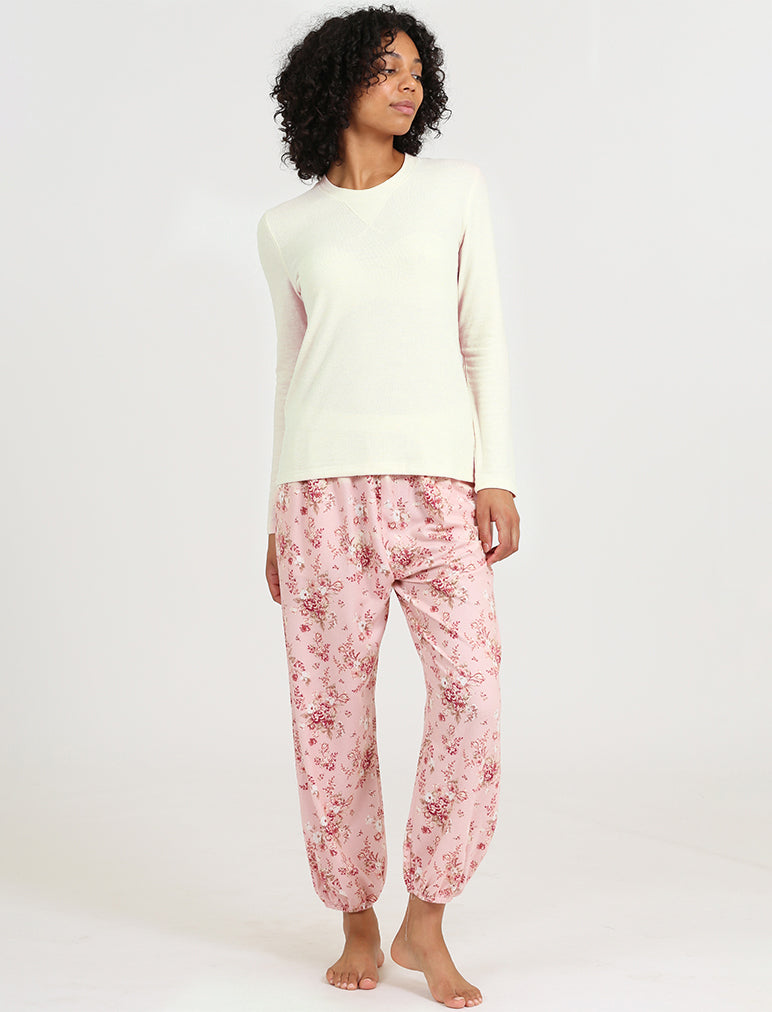 Lou Lou Cosy Jogger and Feather Soft Top – Papinelle Sleepwear AU