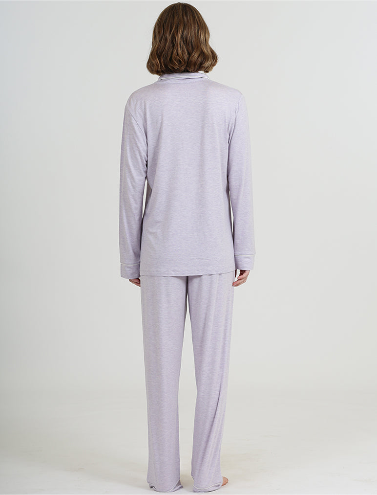 Kate Modal Soft Full Length PJ Set