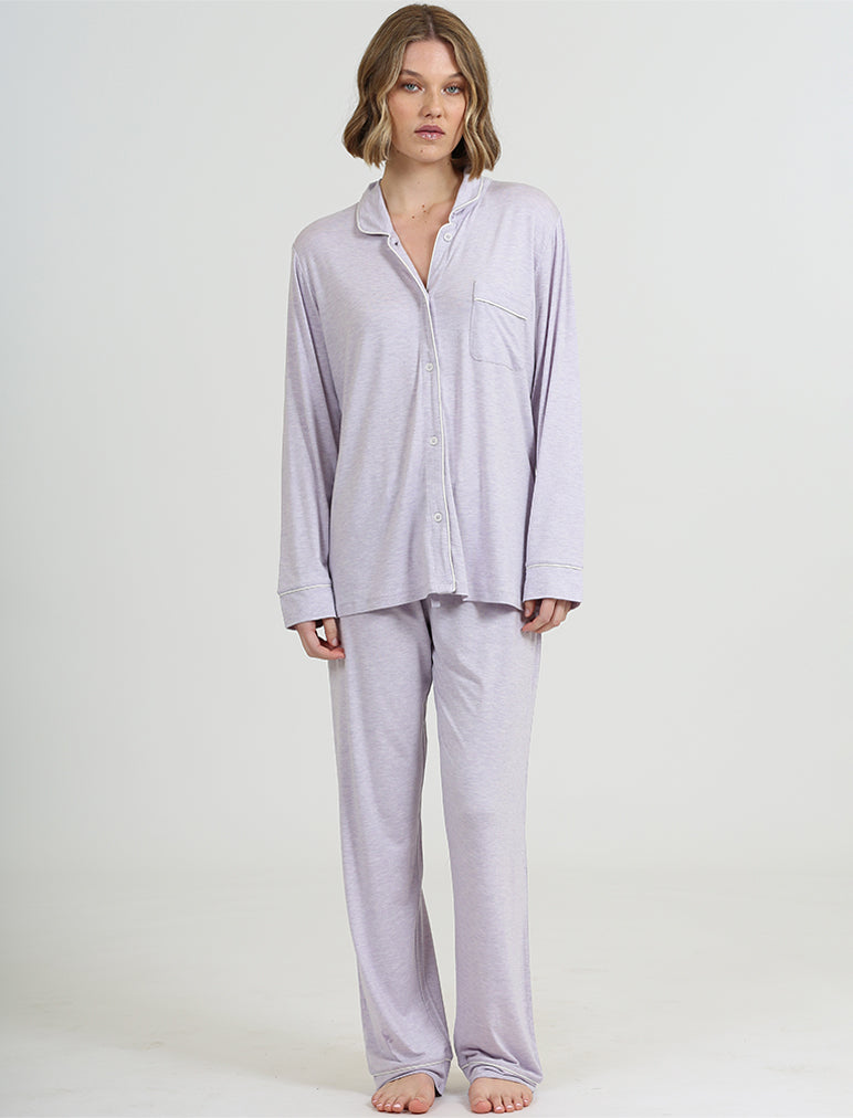 Kate Modal Soft Full Length PJ Set