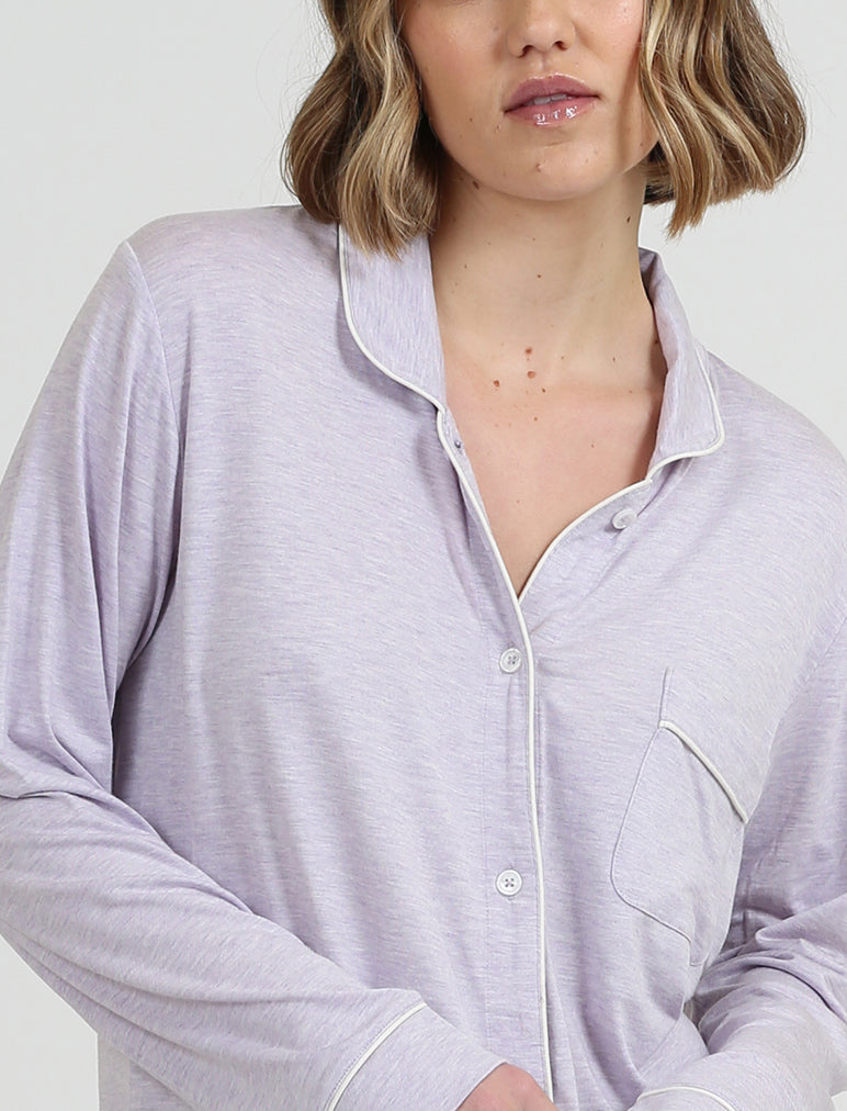 Kate Modal Soft Full Length PJ Set