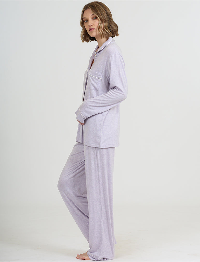 Kate Modal Soft Full Length PJ Set