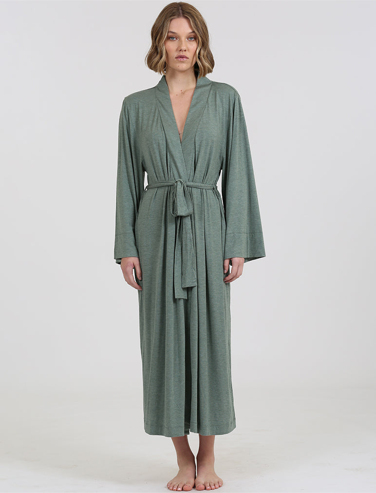 Kate Modal Soft Maxi Robe