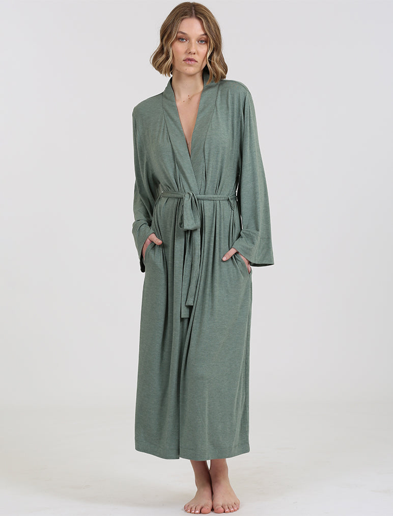 Kate Modal Soft Maxi Robe