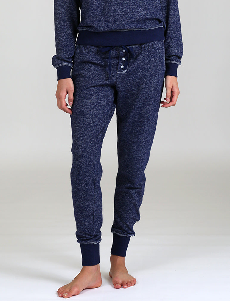 So Soft Fleecy Loungepant in Navy