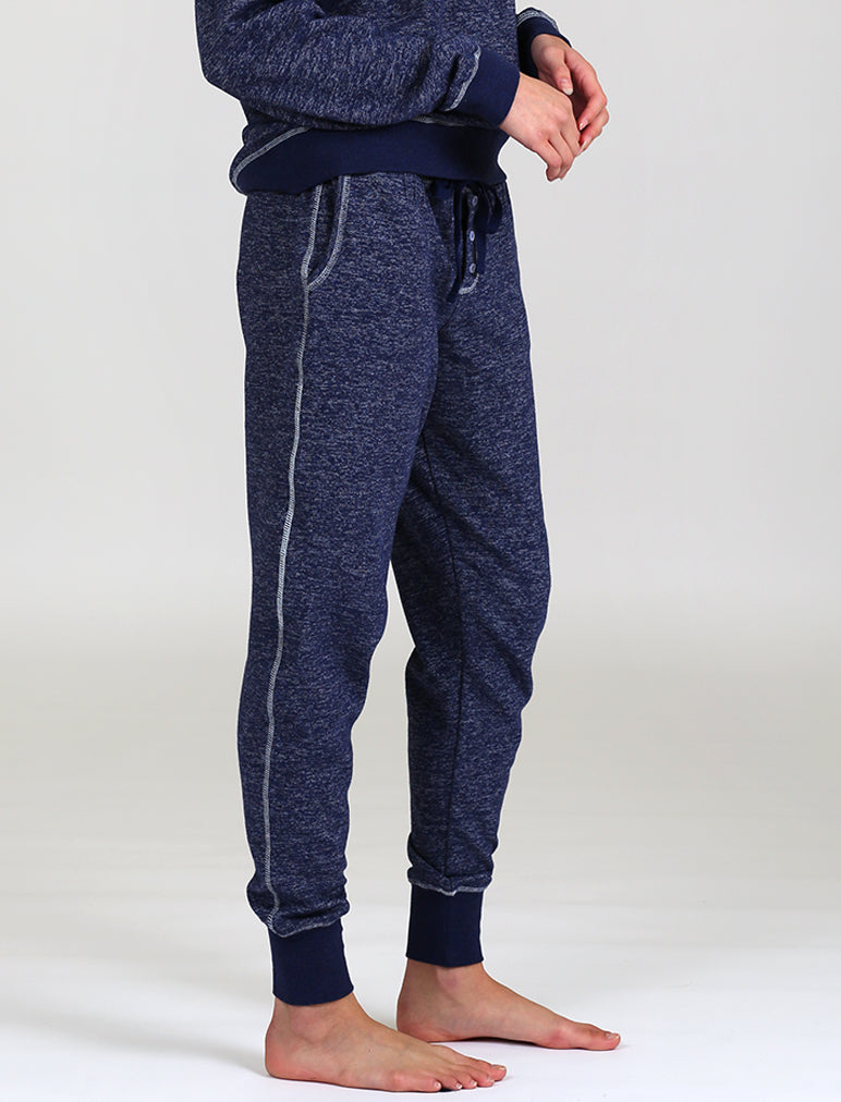 So Soft Fleecy Loungepant in Navy