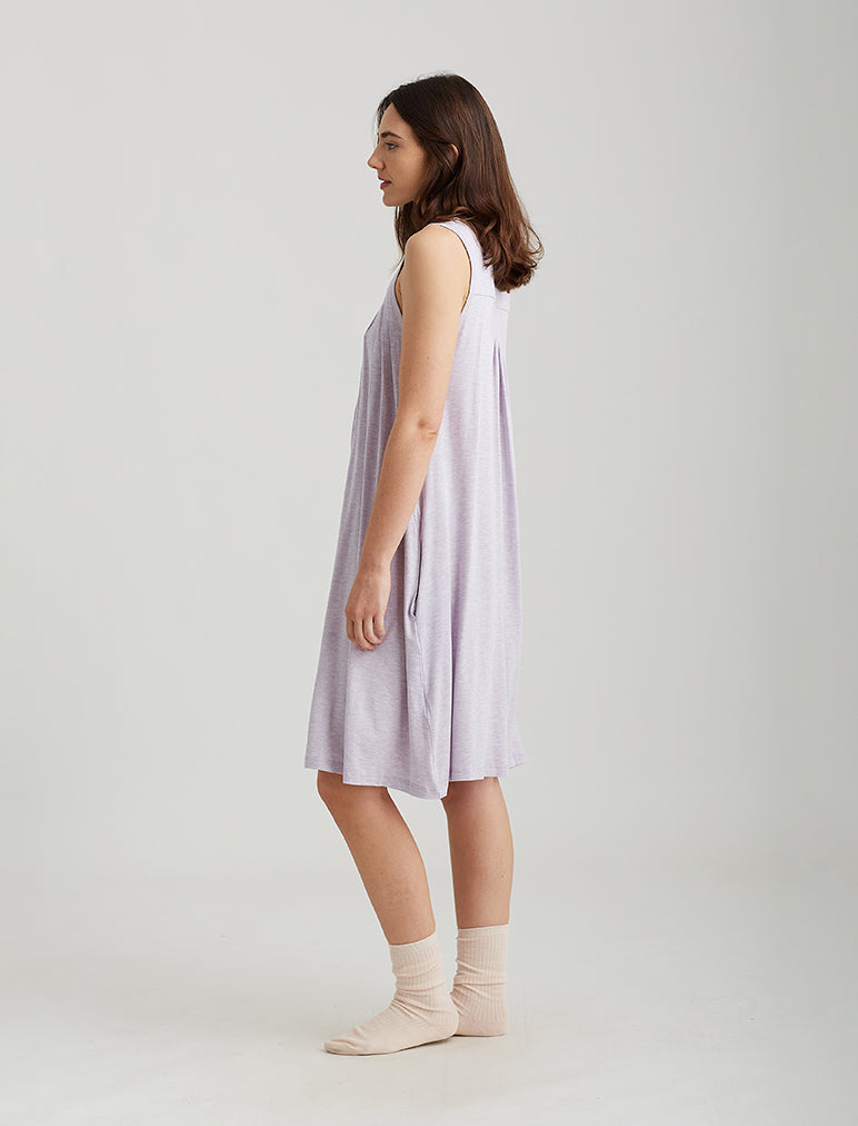 Kate Modal Soft Pleat Front Nightie