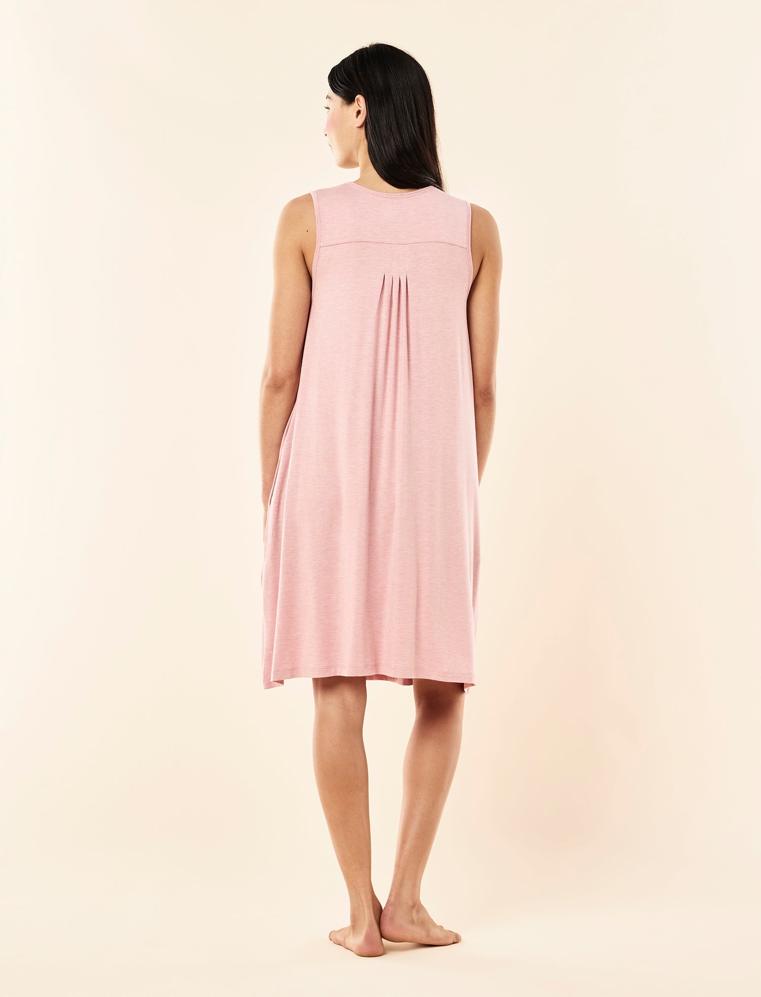 Kate Modal Soft Pleat Front Nightie
