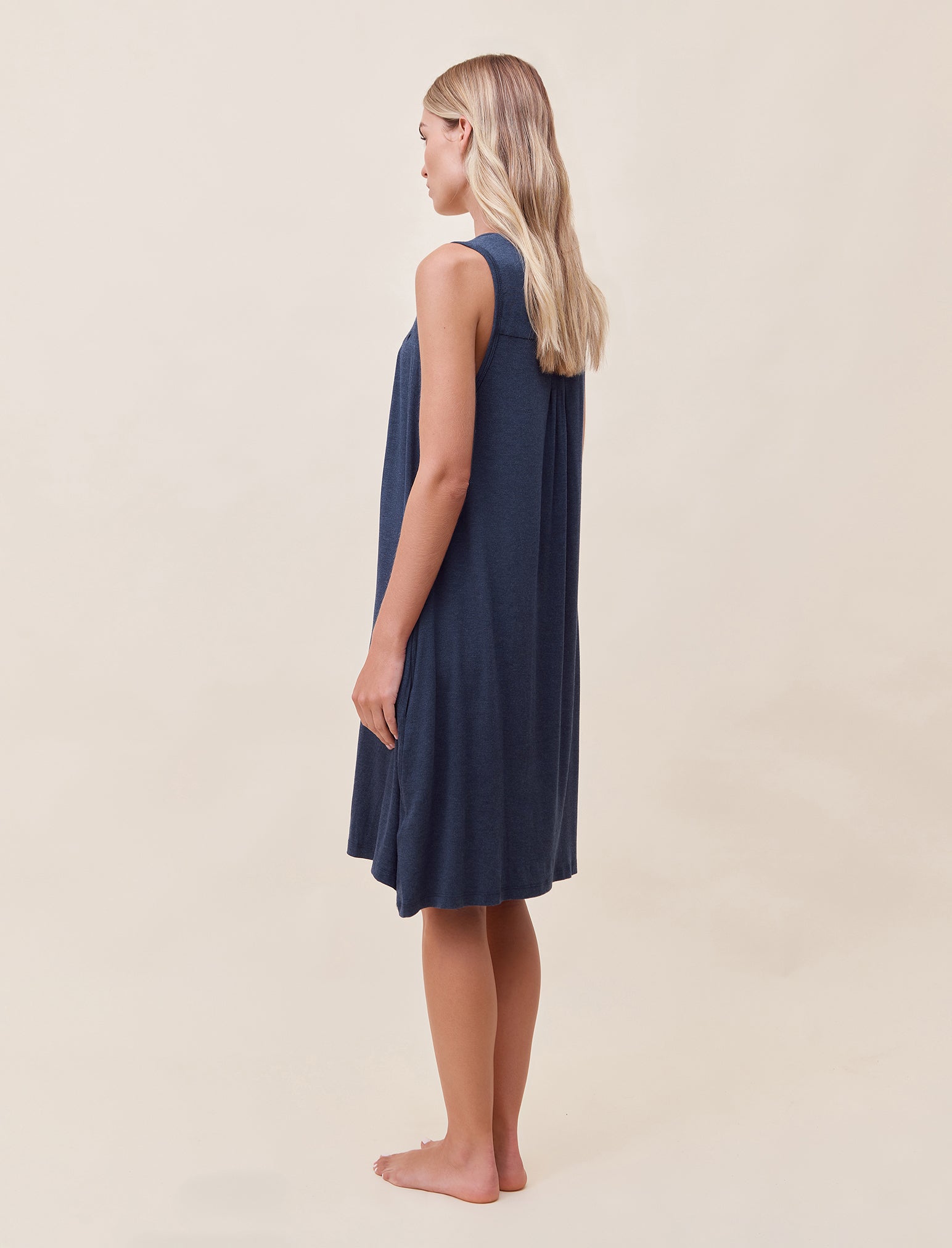 Kate Modal Soft Pleat Front Nightie