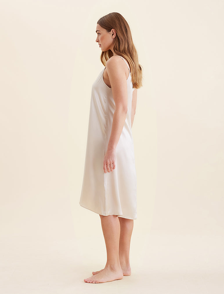 Audrey Washable Silk Slip Nightie