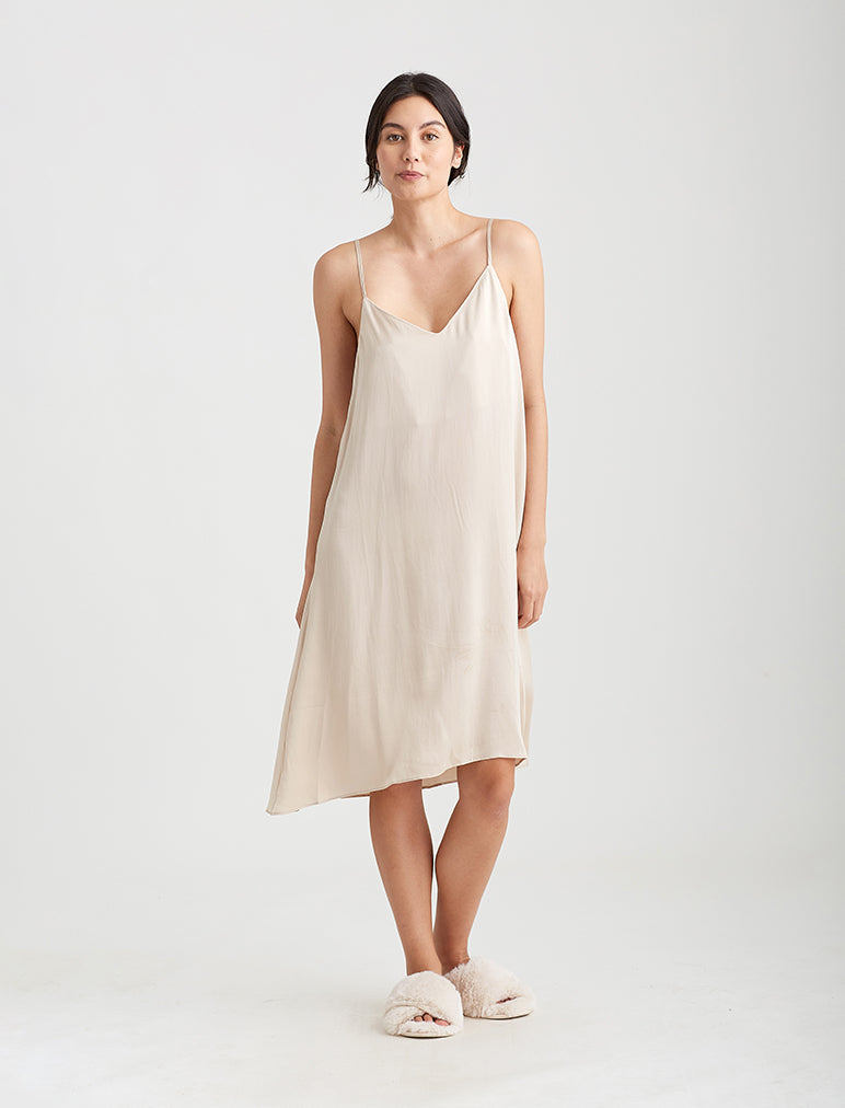Audrey Silk Slip Nightie