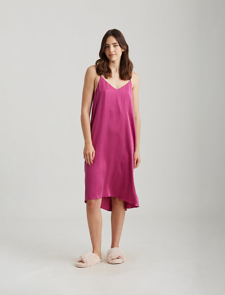 Audrey Silk Slip Nightie