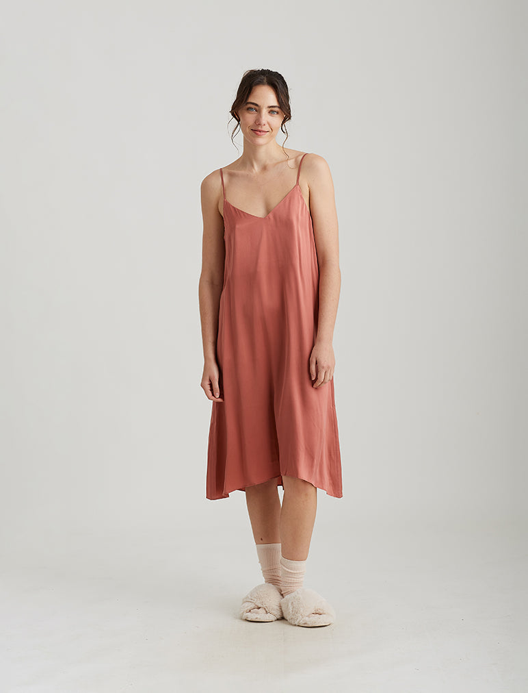Audrey Silk Slip Nightie