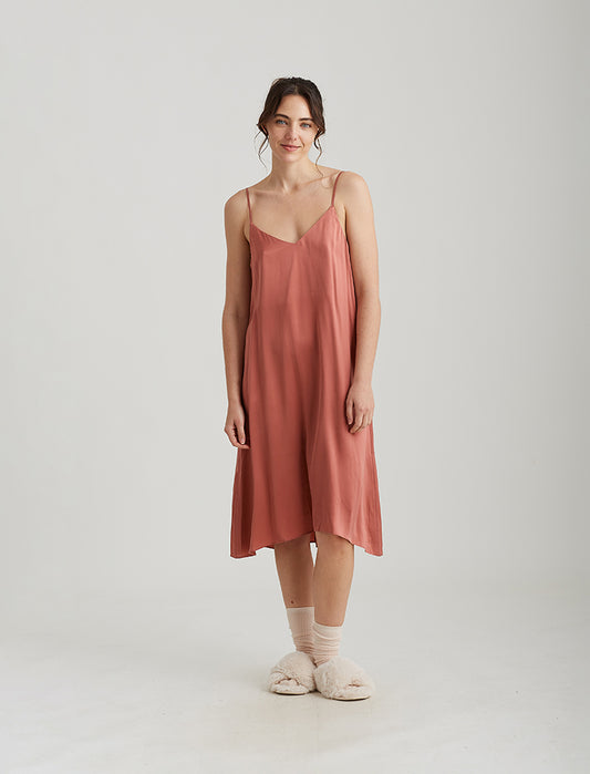 Audrey Silk Slip Nightie