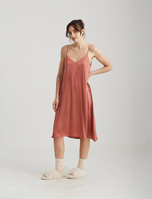 Audrey Silk Slip Nightie
