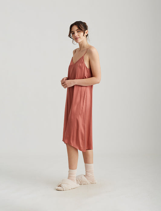 Audrey Silk Slip Nightie