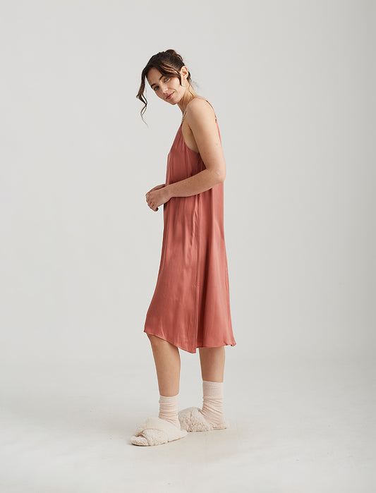 Audrey Silk Slip Nightie