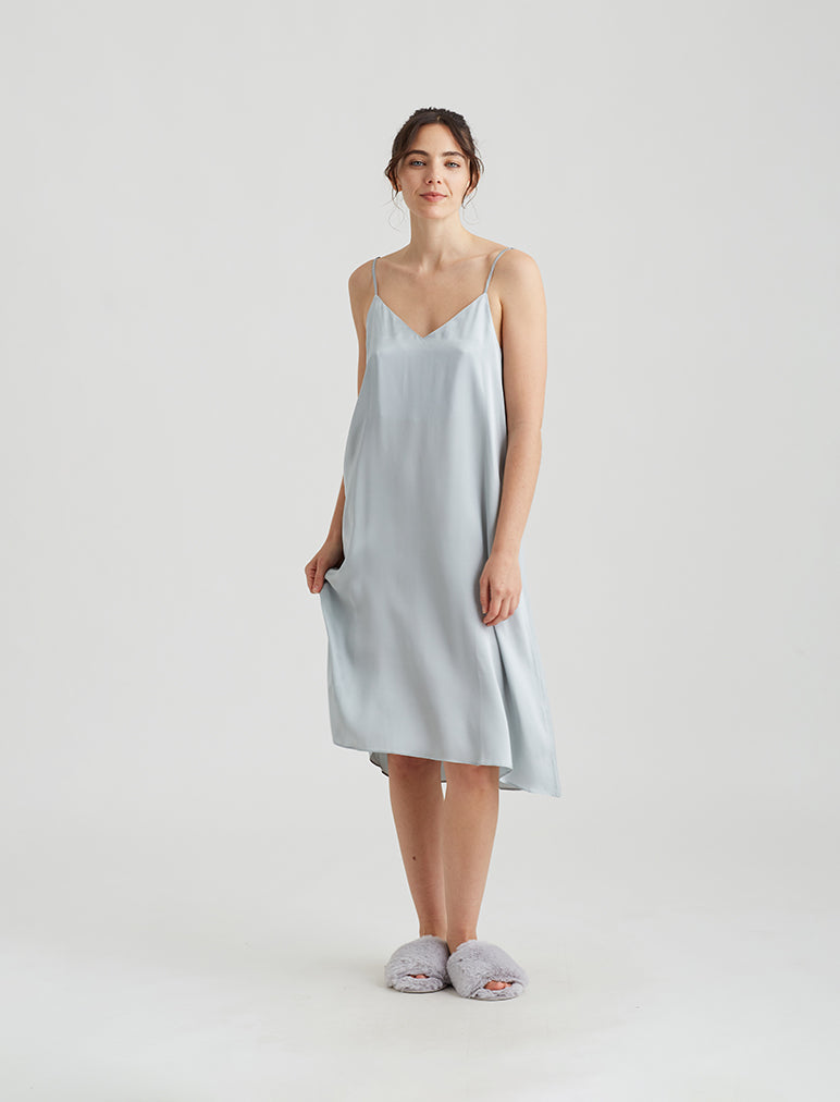Audrey Silk Slip Nightie