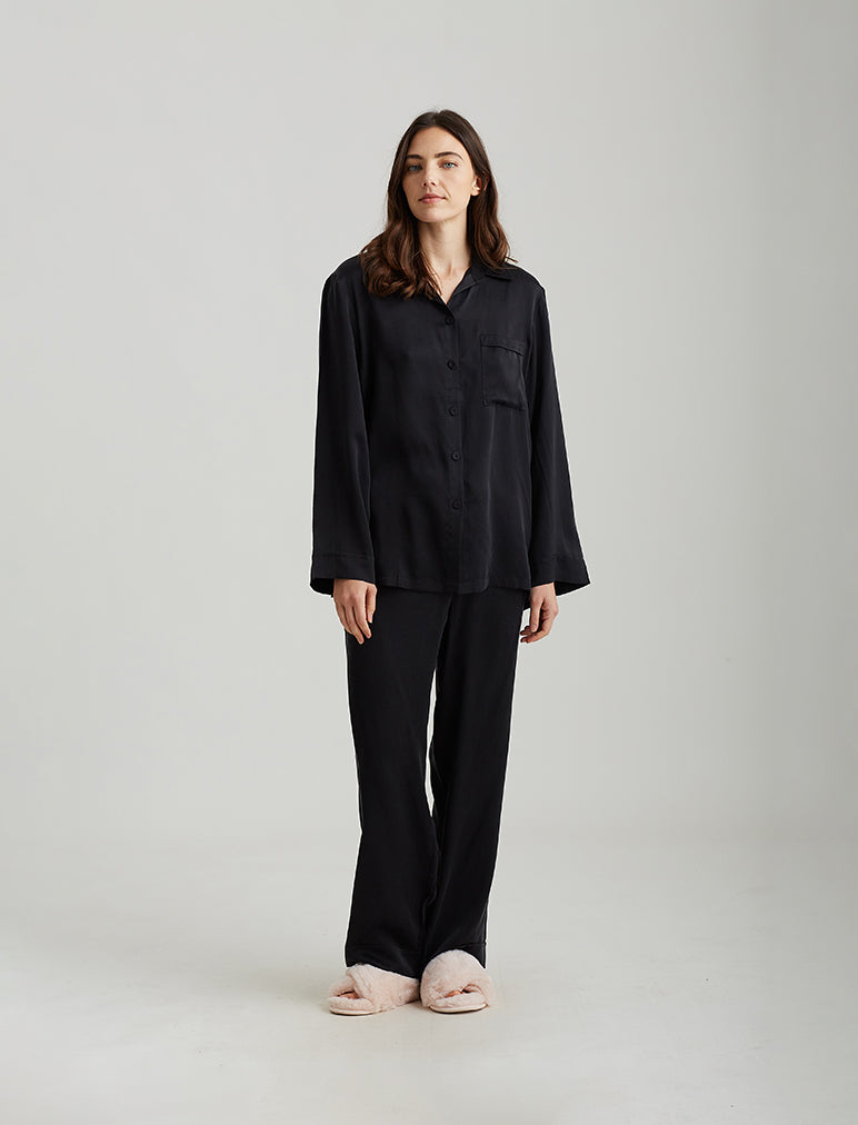 Audrey Pure Silk Full Length PJ