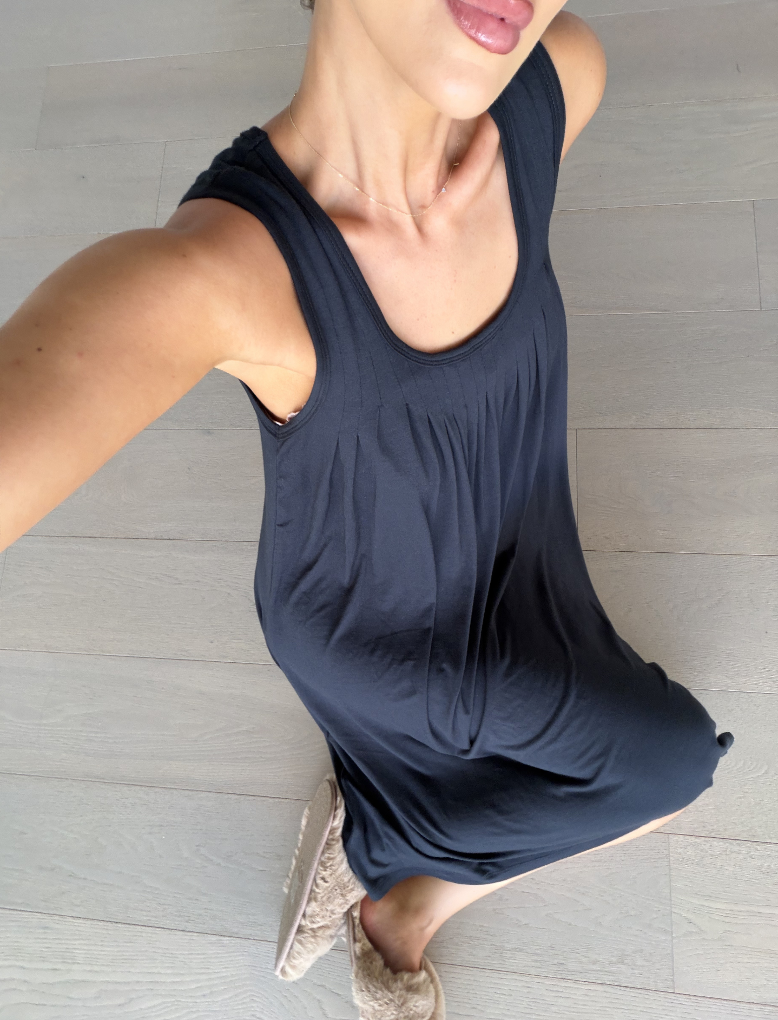 Kate Modal Soft Pleat Front Nightie