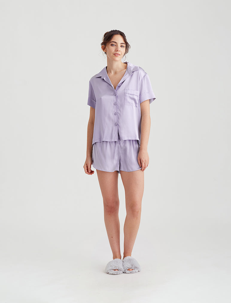 Audrey Silk Boxer PJ
