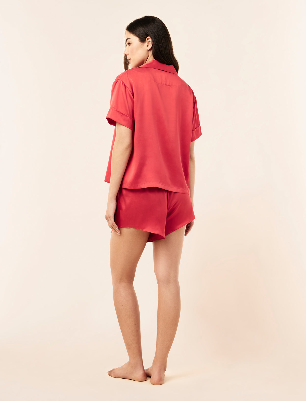 Audrey Washable Silk Boxer PJ Set
