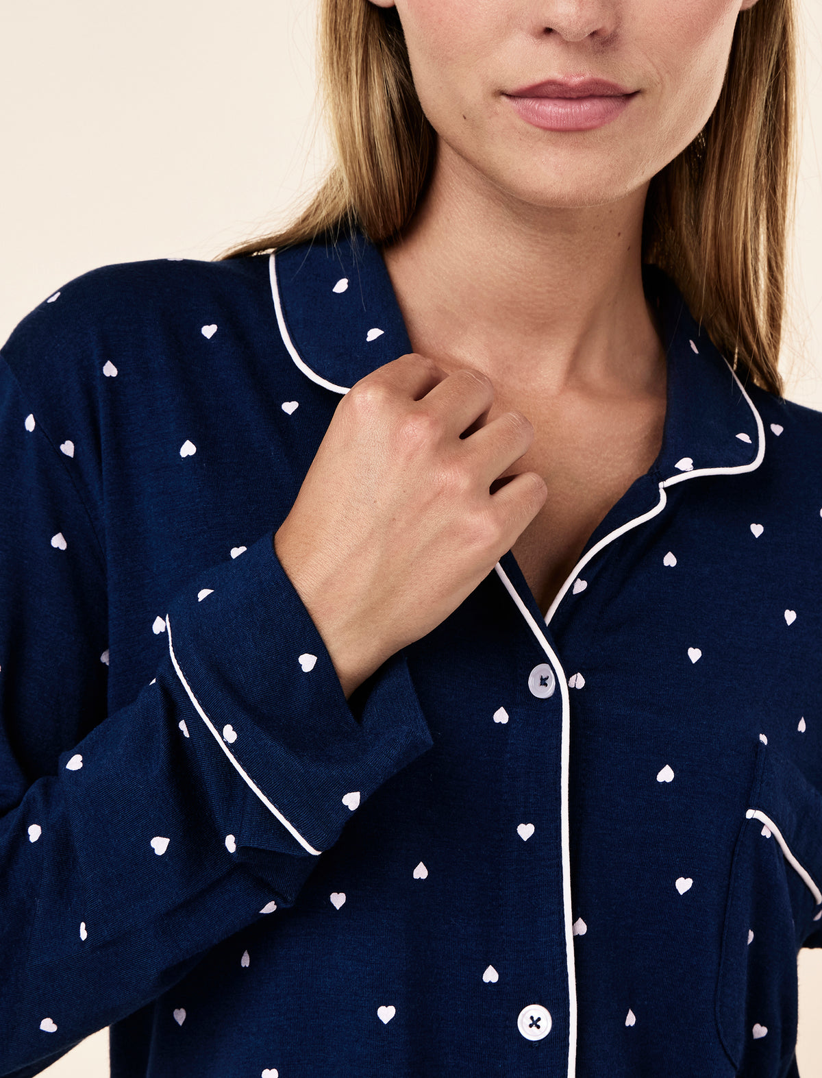 Kate Modal Soft Full Length PJ Set