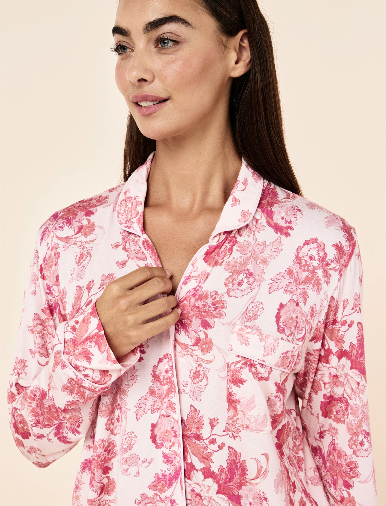 Kate Modal Soft Full Length PJ Set