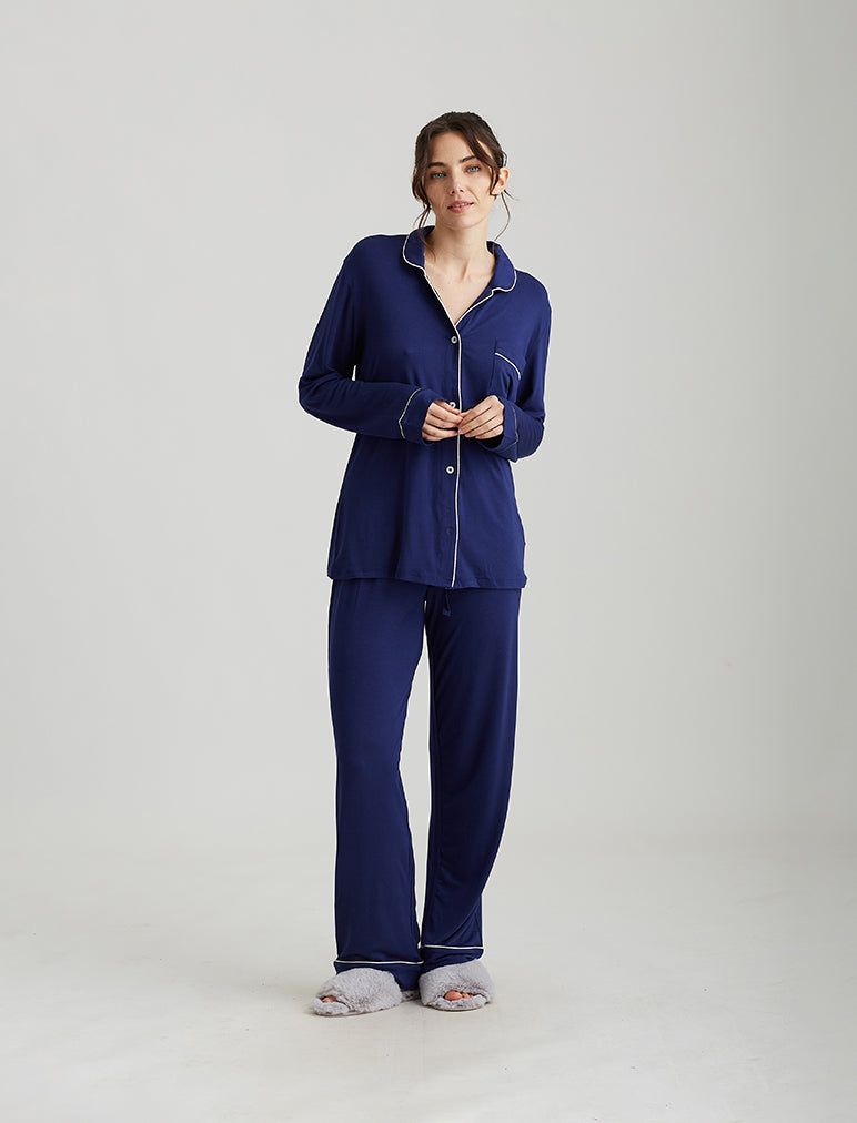 Kate Modal Soft Full Length PJ Set