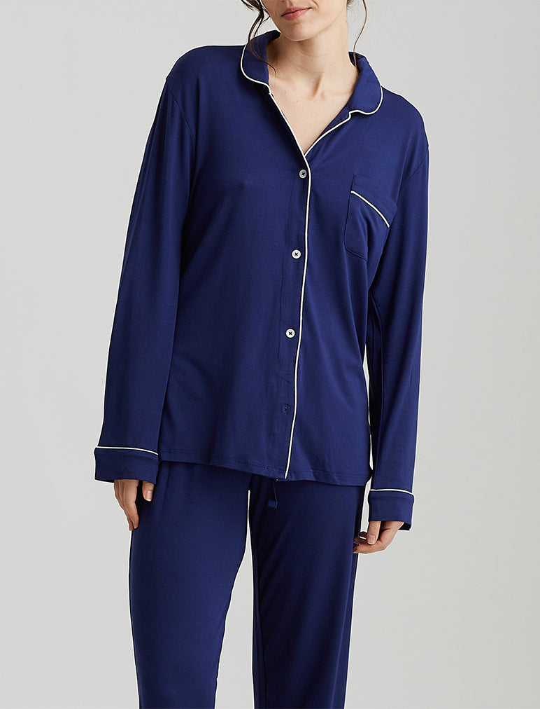Kate Modal Soft Full Length PJ Set