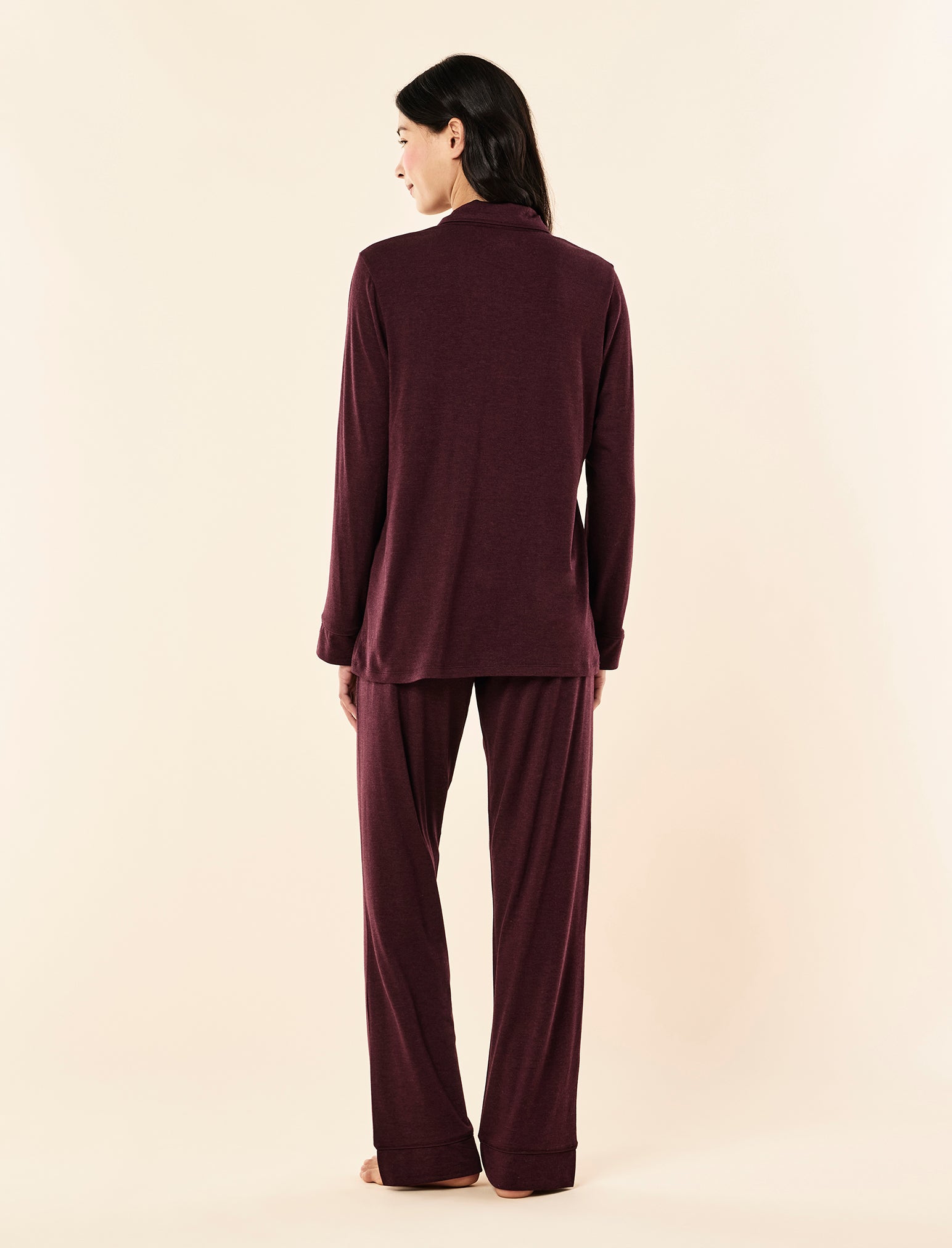 Kate Modal Soft Full Length PJ Set