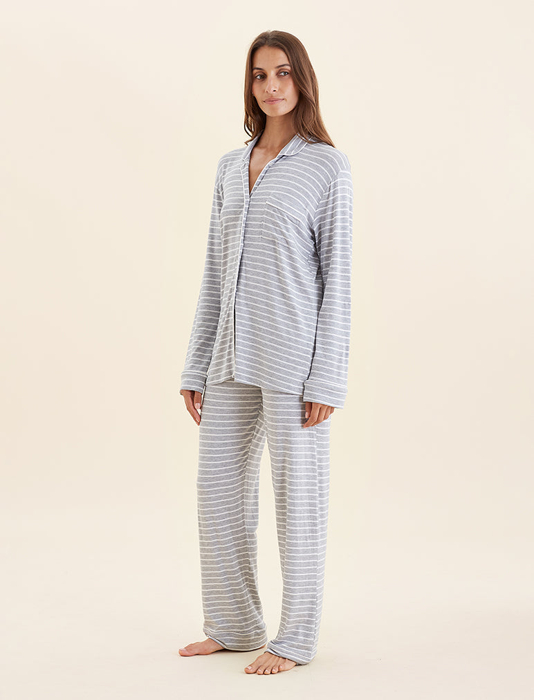 Kate Modal Soft Full Length PJ Set