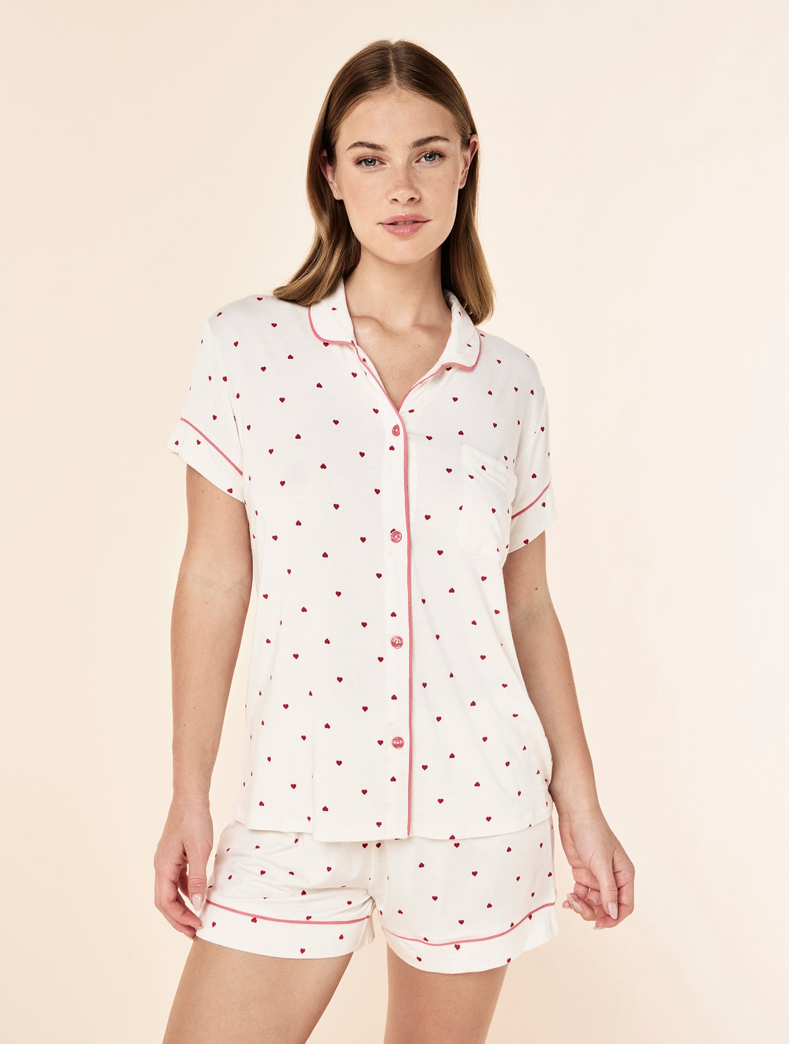 Kate Modal Soft Boxer PJ Set