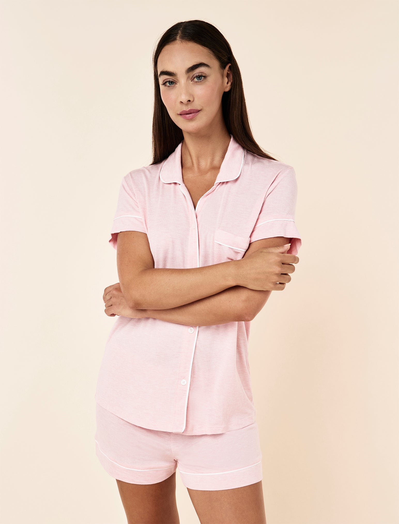 Kate Modal Soft Boxer PJ Set