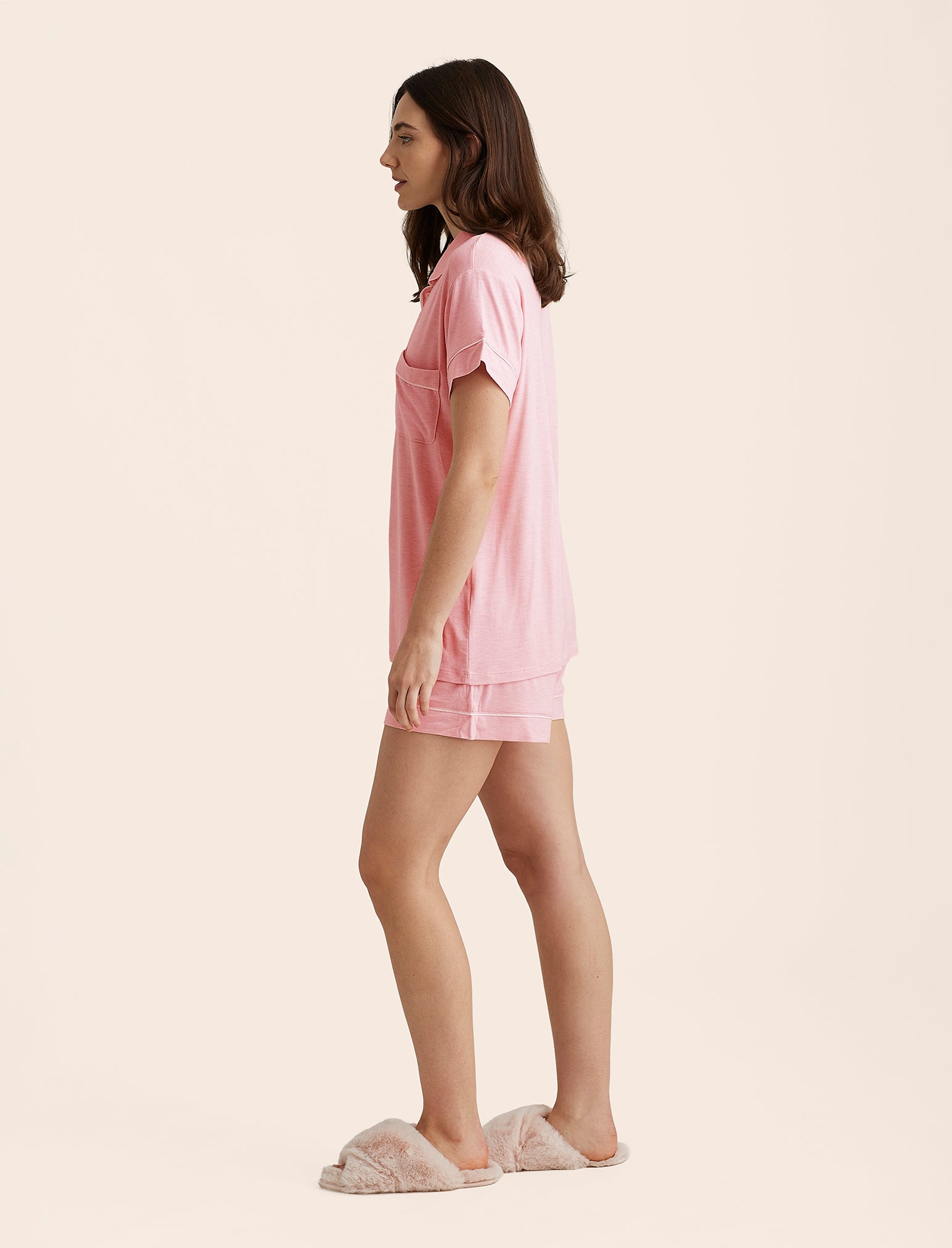 Kate Modal Soft Boxer PJ Set